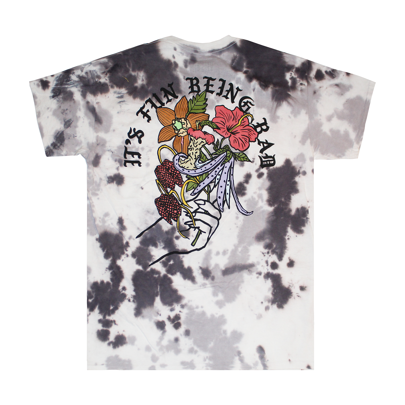 2DNY7205 : DISNEY VILLANS TEE TIE DYE WHITE |