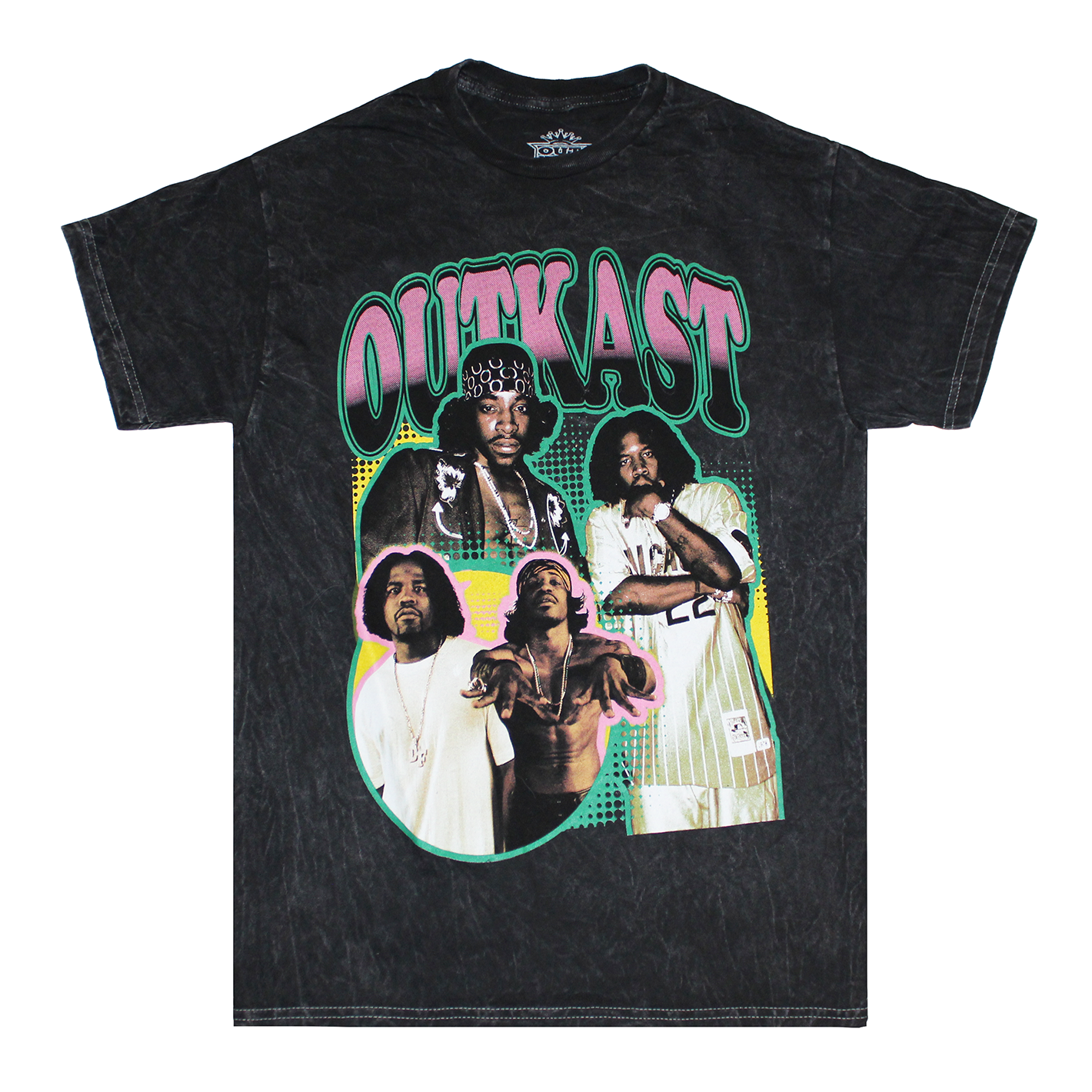 OUT122525: OUTKAST # 6 TEE CHARCOAL