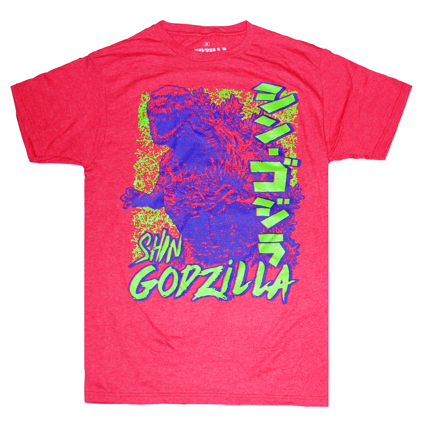 SHIN GODZILLA TEE NEON PINK