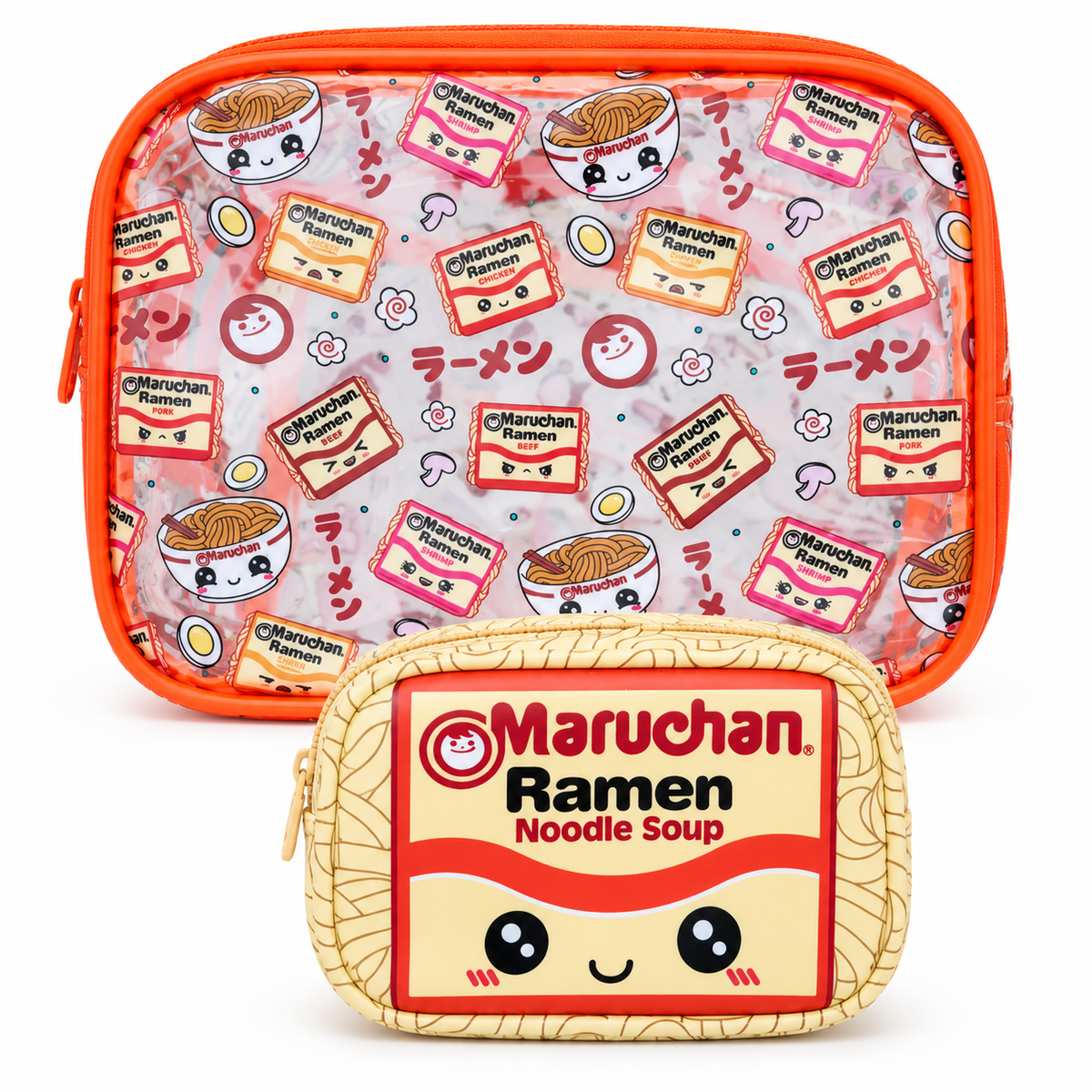 MARUCHAN RAMEN NOODLE CLUTCH BAG 2PC SET