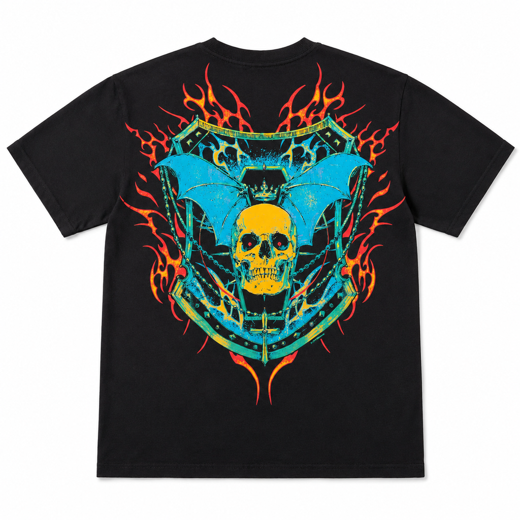 OZZY OSBOURN ARTWORK T-SHIRT BLACK