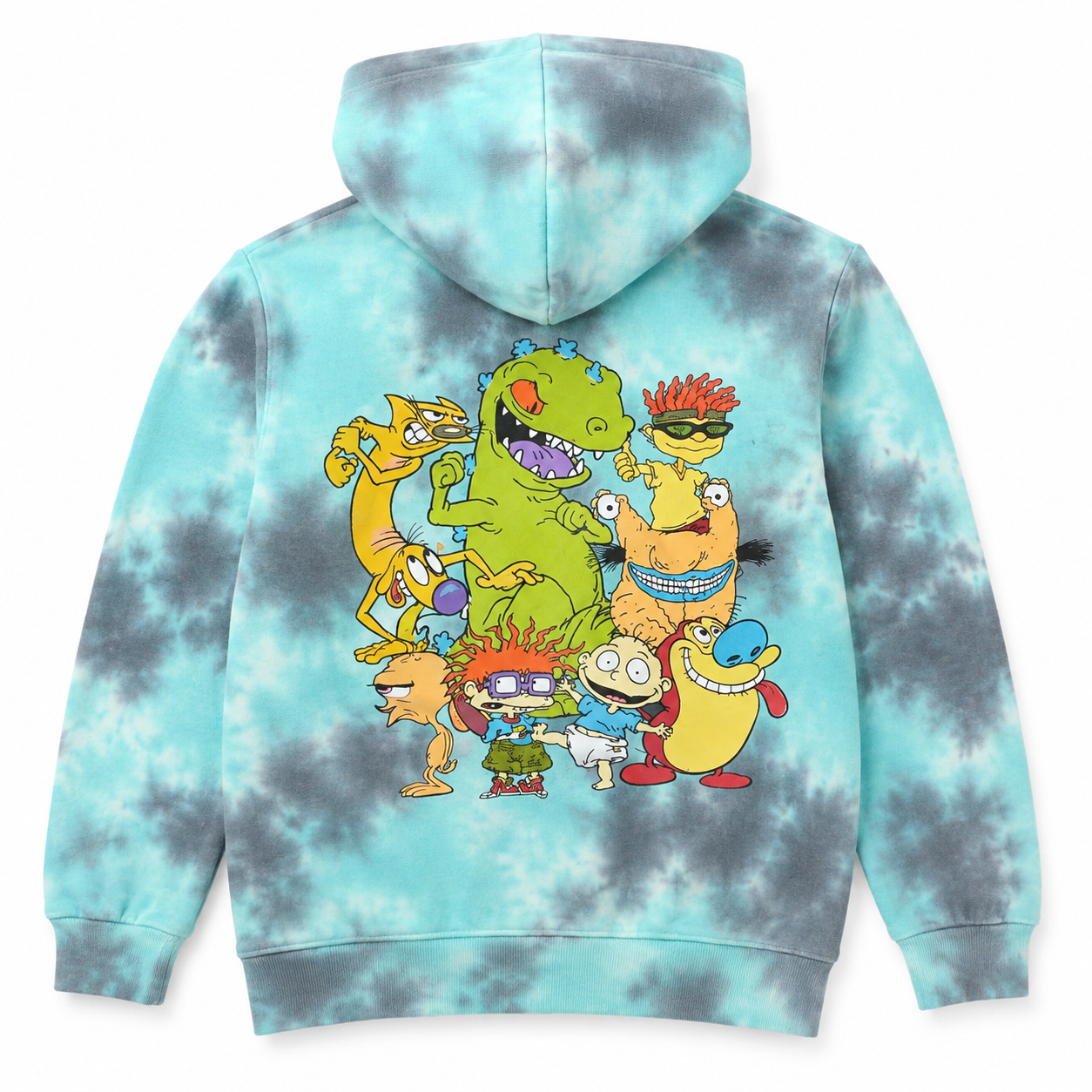 YOUTH RUGRATS CHARACTER HOODIE TIE DYE