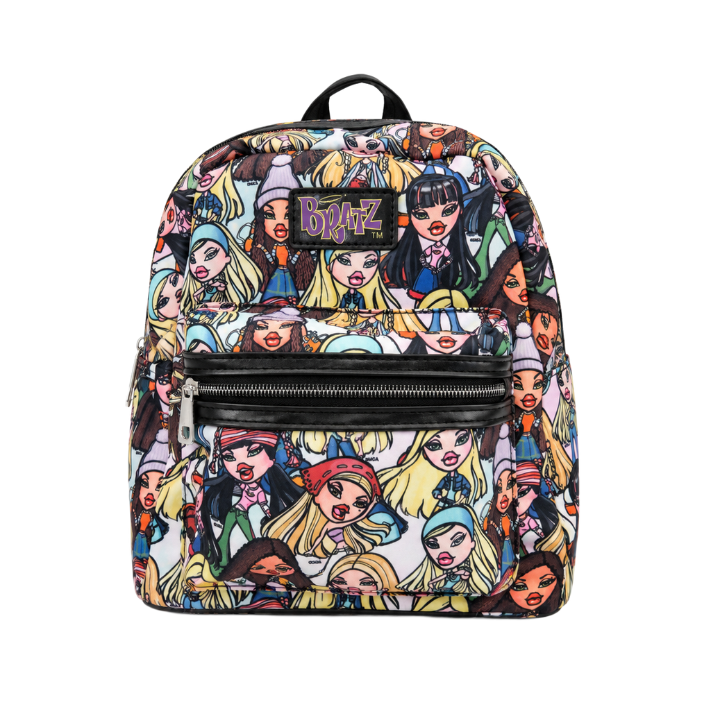 BRATZ CHARACTER MINI BACKPACK BLACK