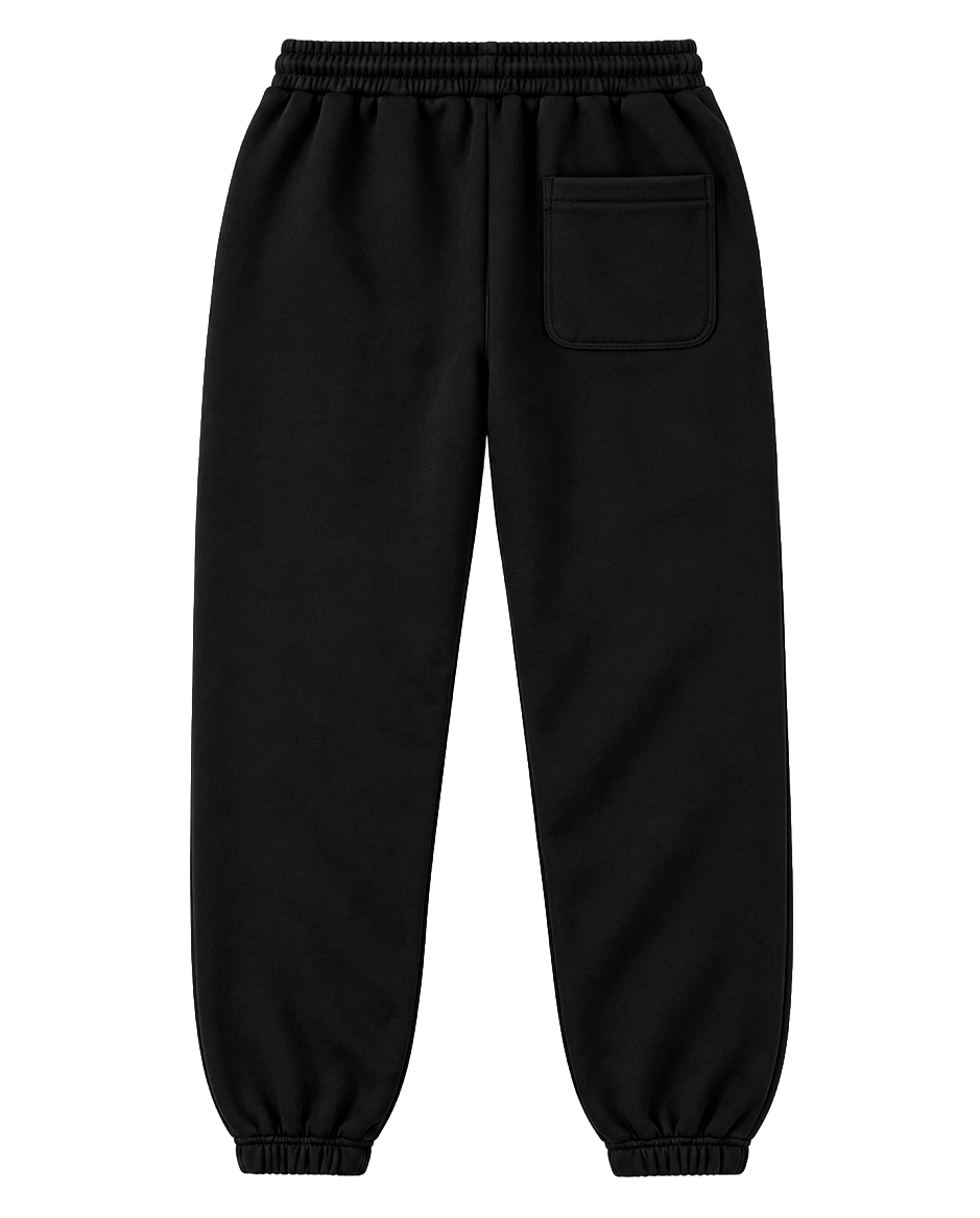 DISNEY STITCH NOPE SWEATPANTS BLACK