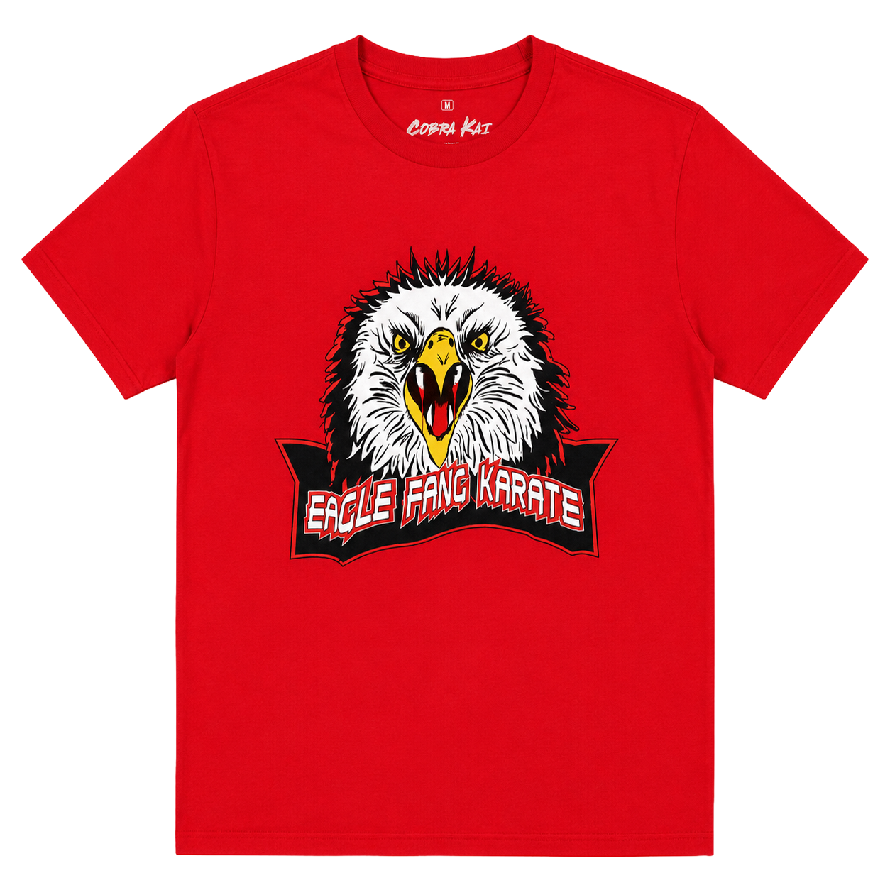 COBRA KAI EAGLE FANG KARATE T-SHIRT RED