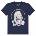 DOLLY PARTON NASHVILLE T-SHIRT NAVY