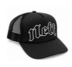 NEFF LOGO TRUCKER HAT BLACK