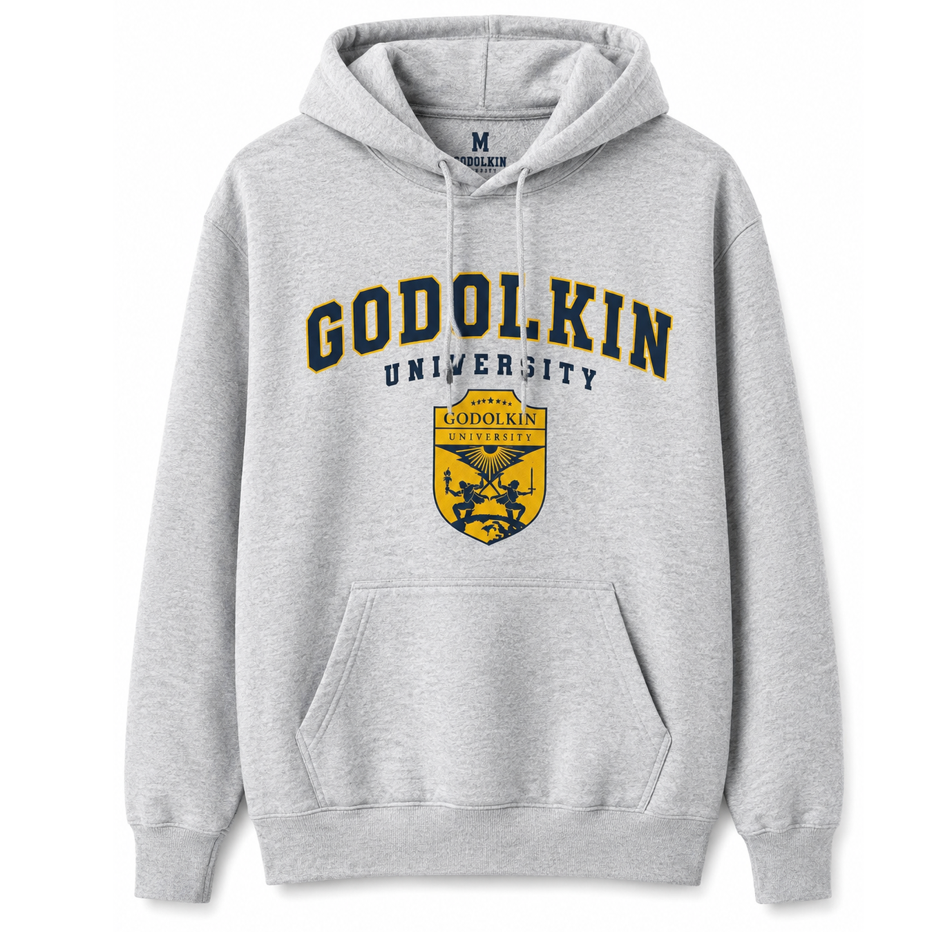 THE BOYS GEN V ARCHED HOODIE HTR GREY ZVAH2017