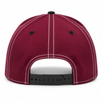 SCHOOLHOUSE ROCK LETTER VOTE SNAPBACK HAT BURGUNDY/BLACK