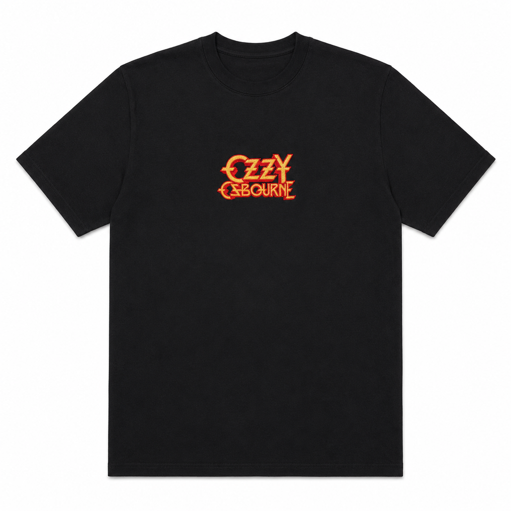 OZZY OSBOURN ARTWORK T-SHIRT BLACK