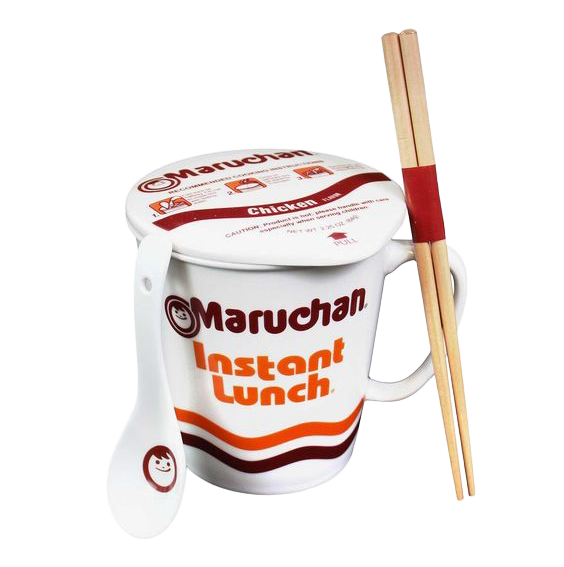 MARUCHAN SOUP & MUG 3PC CERAMIC SET