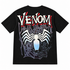 MARVEL VENOM 2PC FLEECE T-SHIRT & SHORTS SET