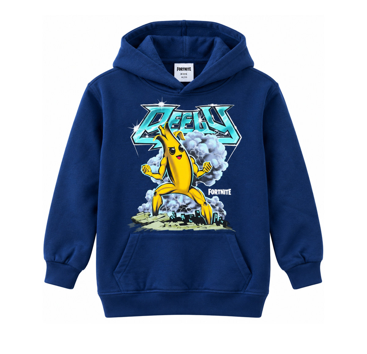 YOUTH FORTNITE PEELY HOODIE NAVY