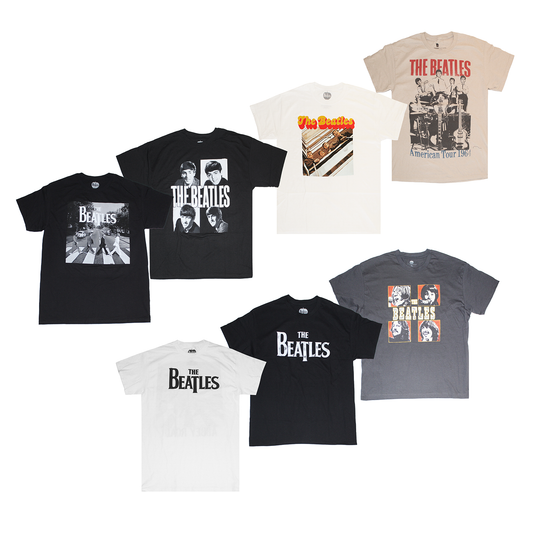 THE BEATLES ASSORTED TEES| ASSORTED PRINTS| ASSORTED COLOR|