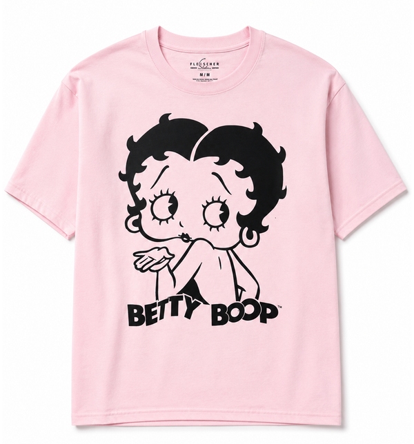 BETTY BOOP PINK ANGEL T-SHIRT PINK