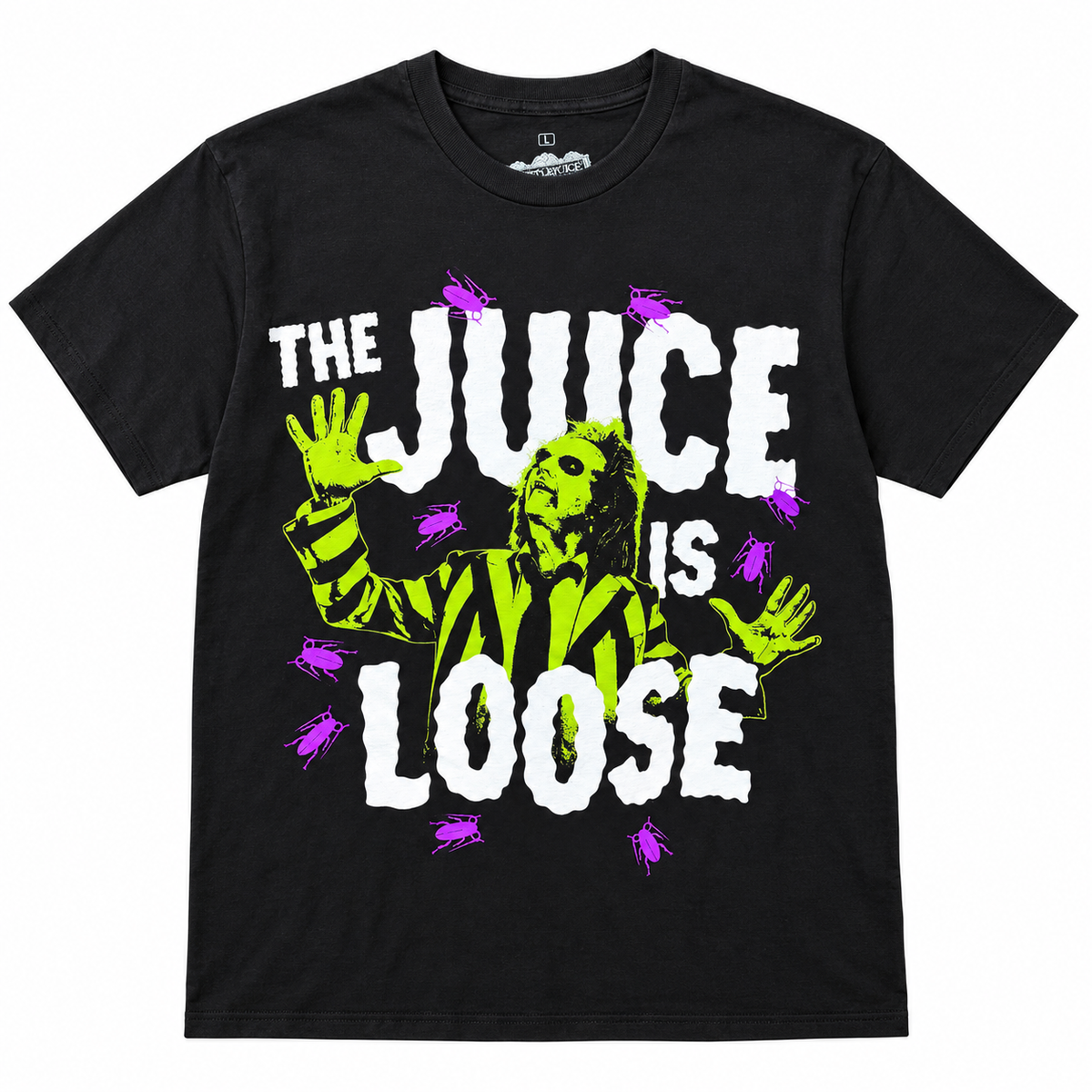 BEETLEJUICE THE JUICE TO LOOSE T-SHIRT BLACK