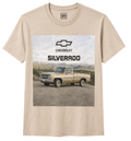 GM CHEVY SILVERADO T-SHIRT KHAKI