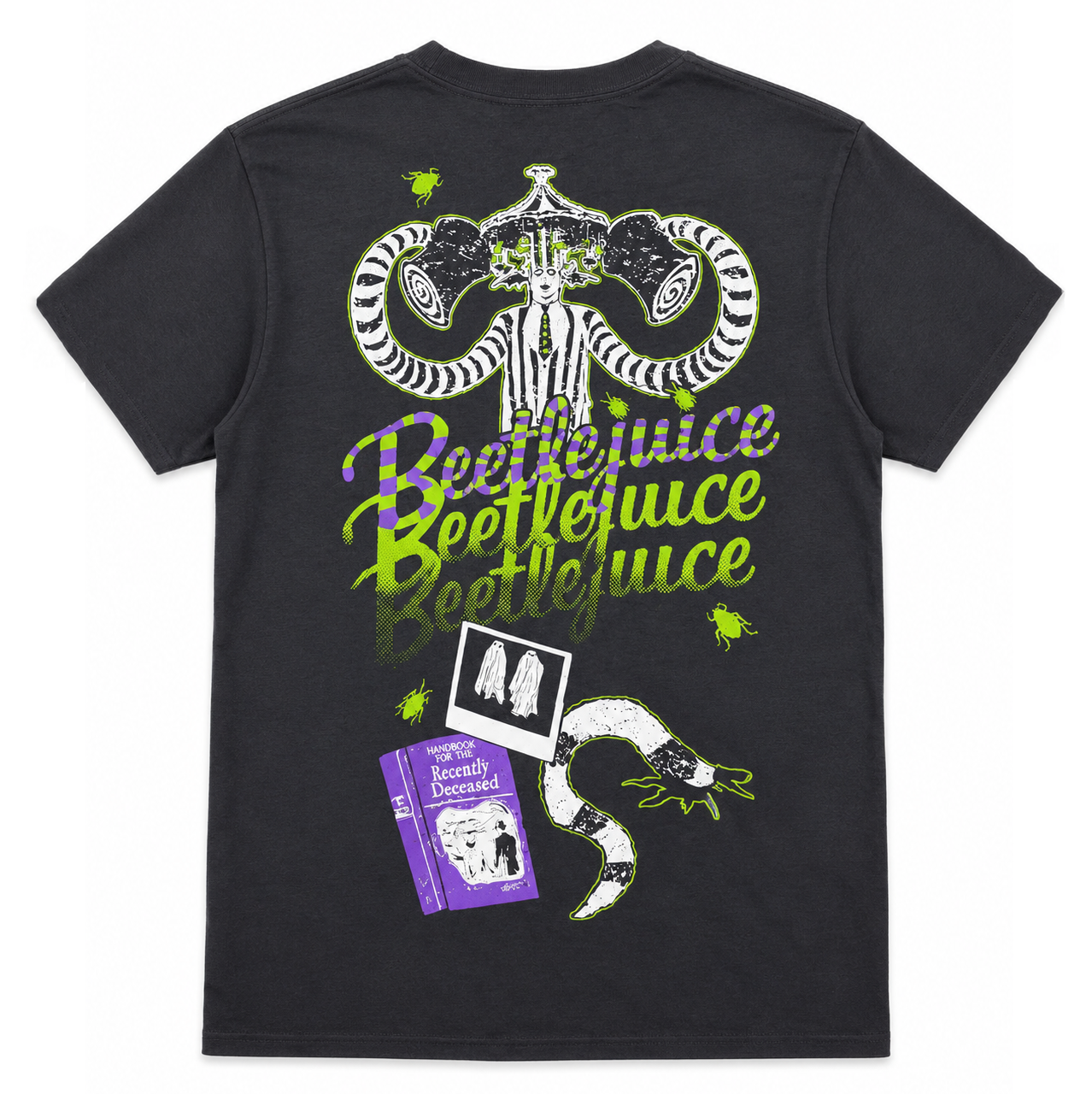 BEETLEJUICE STRANGE T-SHIRT BLACK