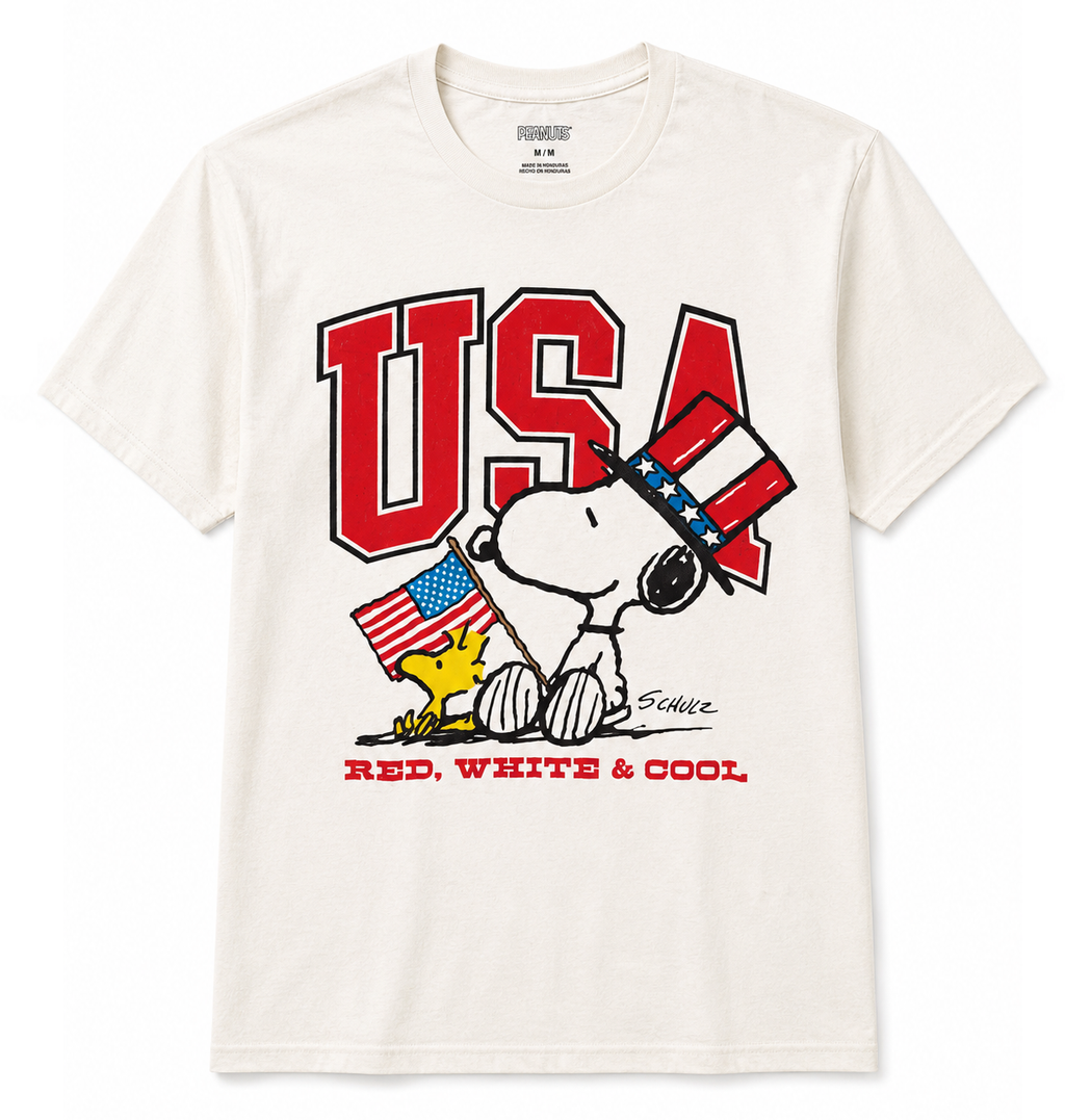 ASSORTED PEANUTS SNOOPY T-SHIRTS MULTI