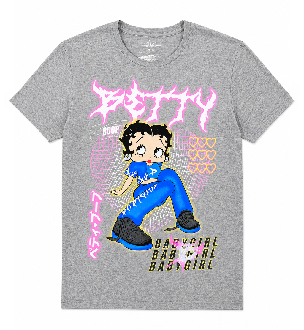 ASSORTED BETTY BOOP T-SHIRTS MULTI
