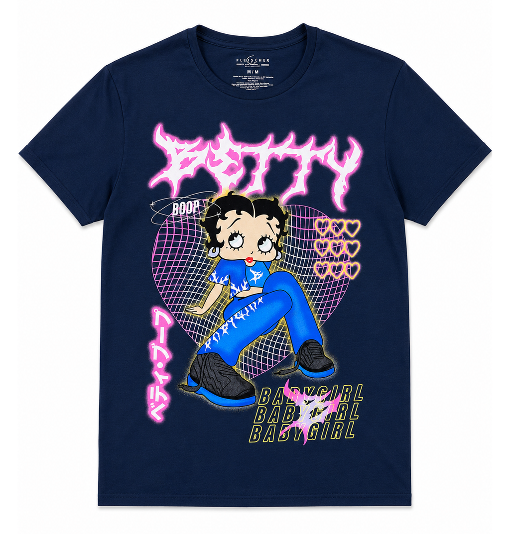 ASSORTED BETTY BOOP T-SHIRTS MULTI