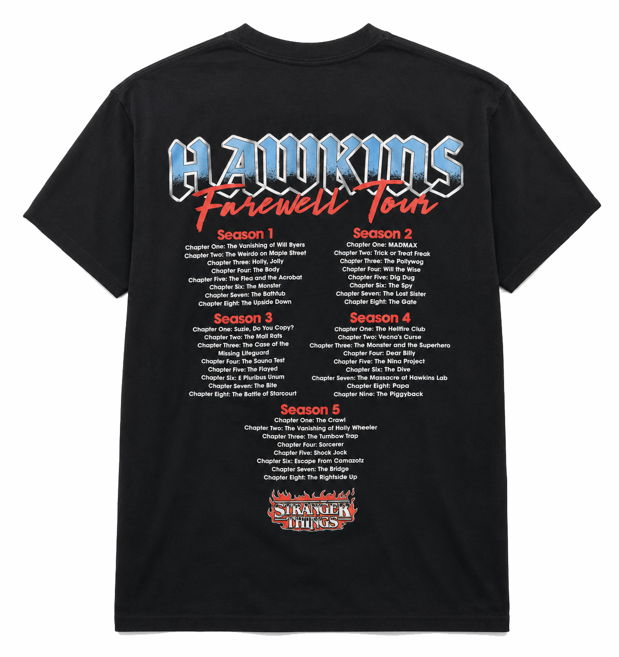 ASSORTED TV SHOWS & MOVIES T-SHIRTS MULTI