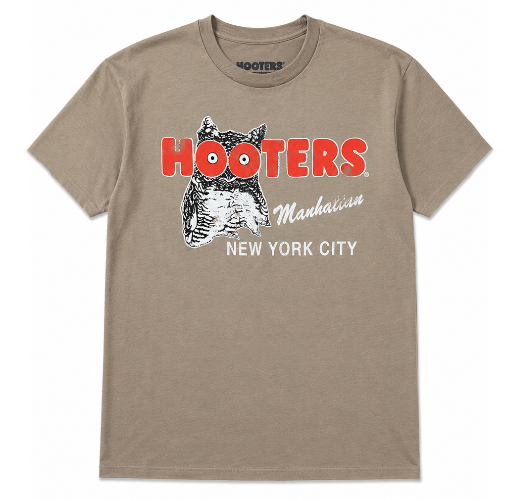 ASSORTED HOOTERS T-SHIRTS MULTI