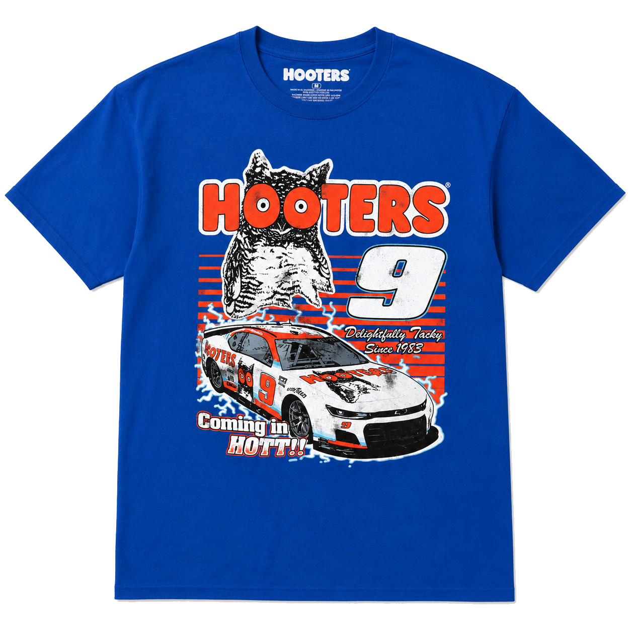 ASSORTED HOOTERS T-SHIRTS MULTI