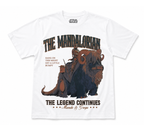 STAR WARS MANDALOREON ASSORTED T-SHIRTS GREY/WHITE