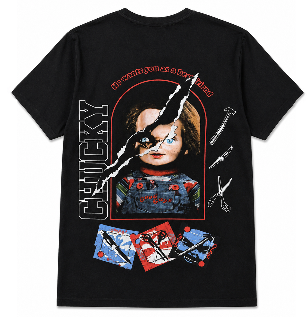 ASSORTED HORROR MOVIES T-SHIRTS MULTI