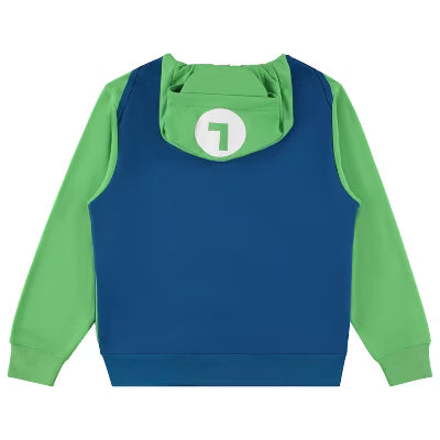 NINTENDO SUPER MARIO LUIGI JACKET HOODIE MULTI