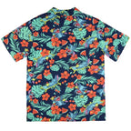 DISNEY LILO & STITCH BUTTON-DOWN SHIRT NAVY