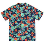 DISNEY LILO & STITCH BUTTON-DOWN SHIRT NAVY