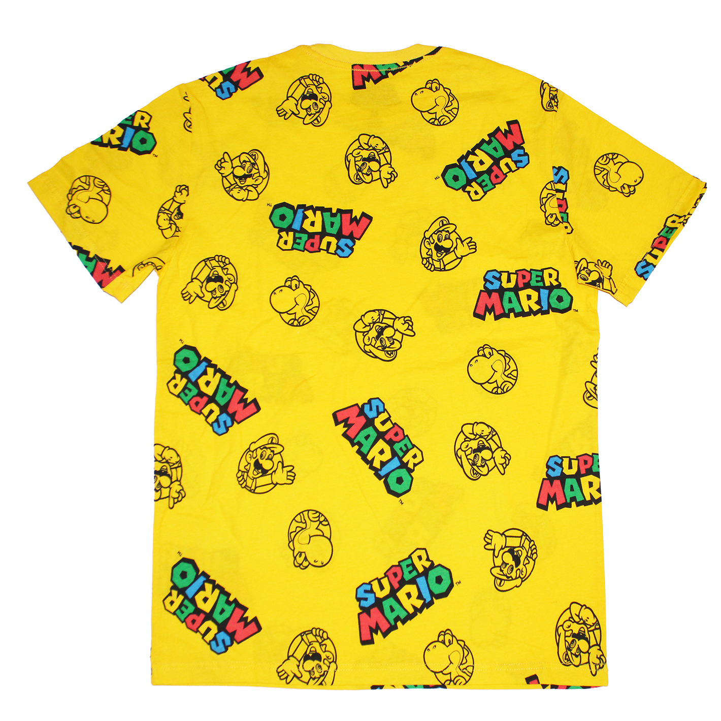 2NIN4258 NINTENDO SUPER MARIO TEE GOLD