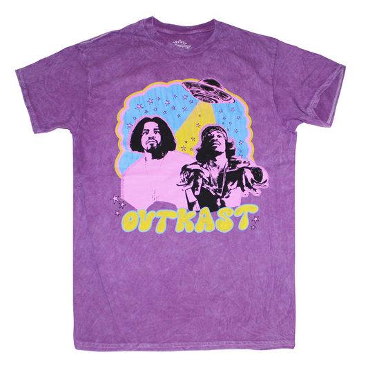 OUTKAST # 5 TEE PURPLE WASH