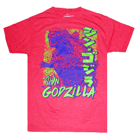 SHIN GODZILLA TEE NEON PINK