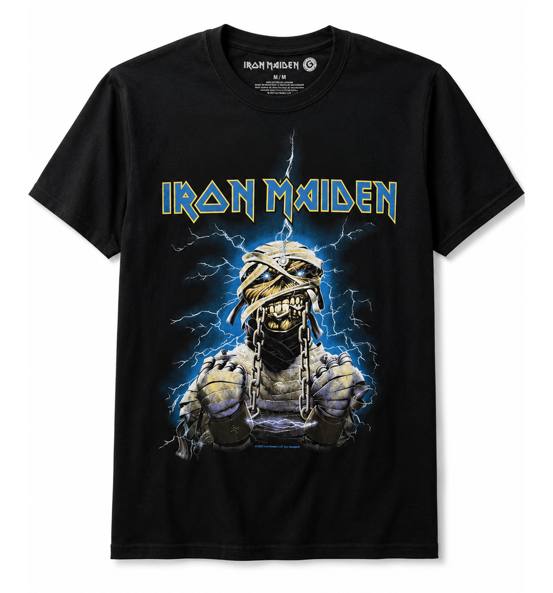 IRON MAIDEN #1 T-SHIRT BLACK