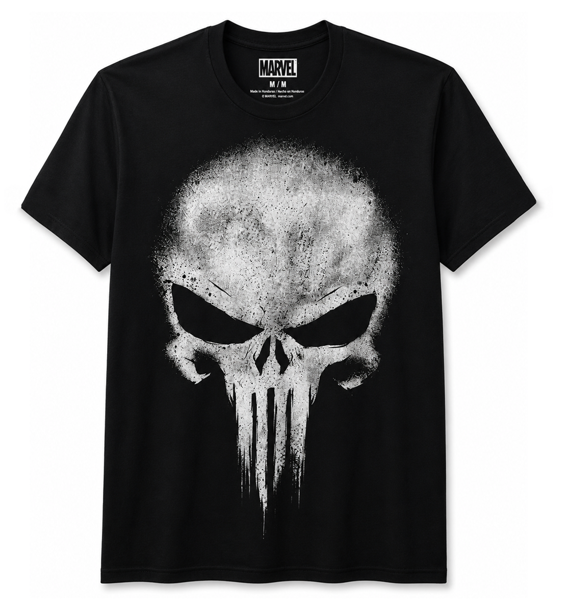 MARVEL PUNISHER T-SHIRT BLACK