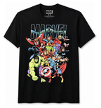 ASSORTED MARVEL COMICS T-SHIRTS MULTI