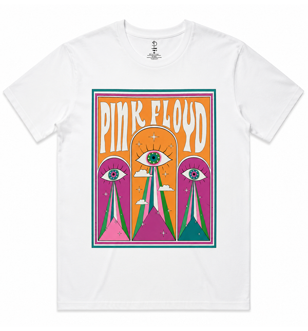 PINK FLOYD EYES T-SHIRT WHITE