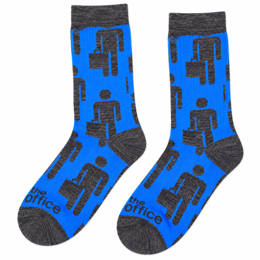 THE OFFICE DUNDER MIFFLIN 2-PACK SOCKS