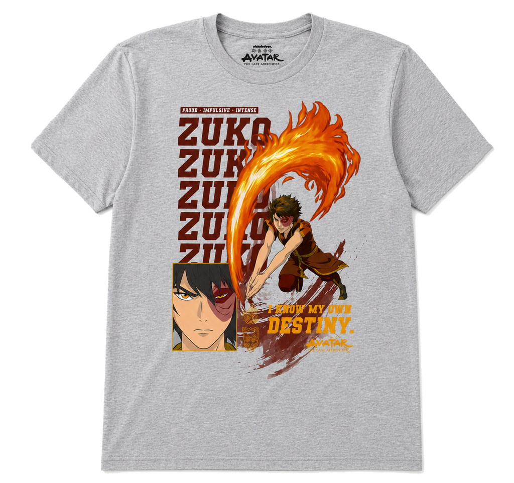 AVATAR ZUKO ASSORTED T-SHIRTS MULTI