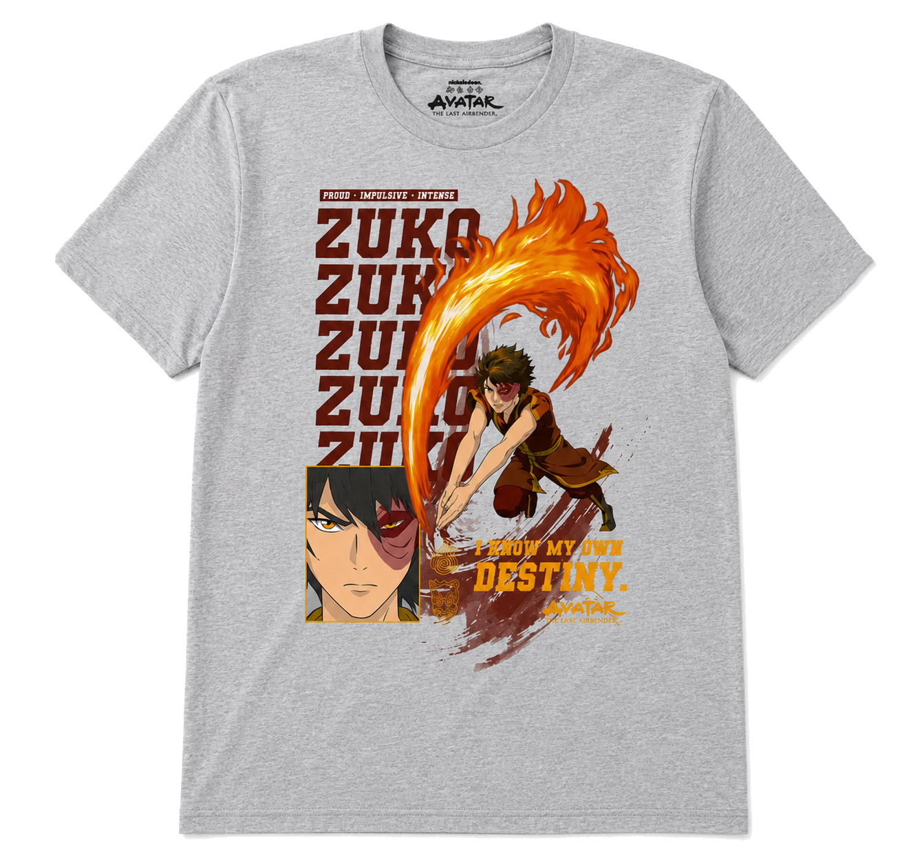 AVATAR ZUKO ASSORTED T-SHIRTS MULTI