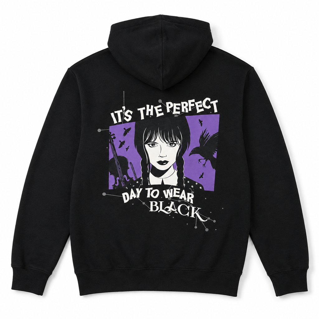 YOUTH GIRLS WEDNESDAY ZIP JACKET HOODIE