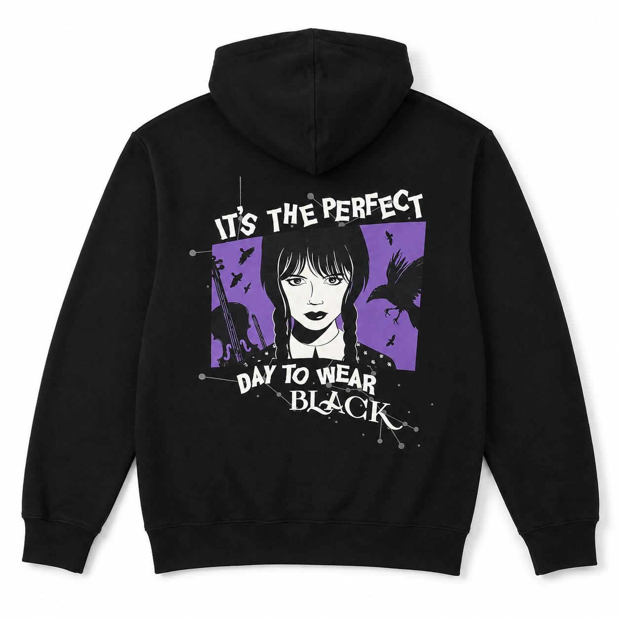 YOUTH GIRLS WEDNESDAY ZIP JACKET HOODIE