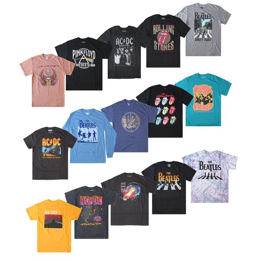 ROCK ASSORTED TEES |ASSORTED COLOR | ASSORTED PRINTS|