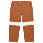 WISH ME LUCK WORKMAN PANTS BROWN/CREAM