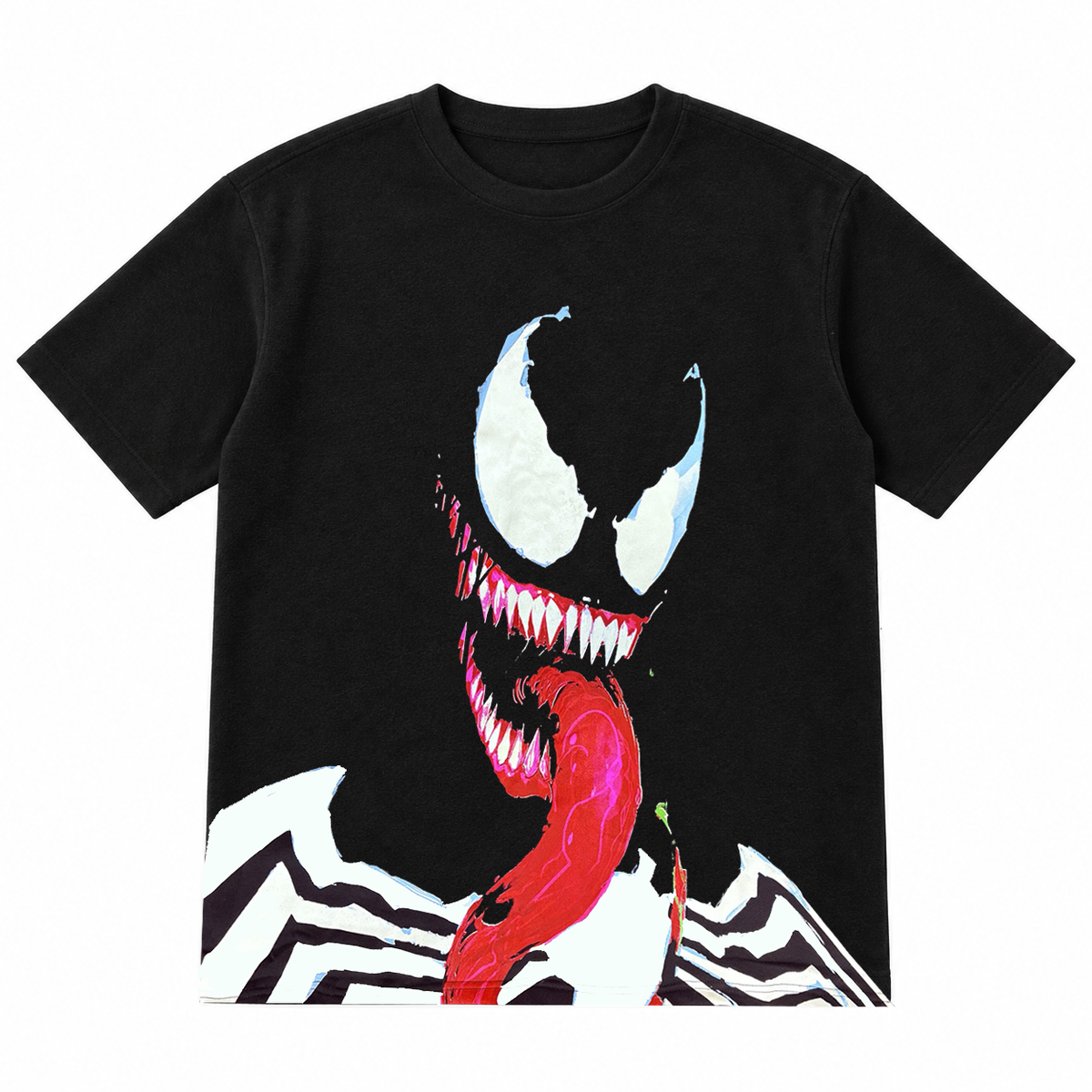 MARVEL VENOM 2PC FLEECE T-SHIRT & SHORTS SET