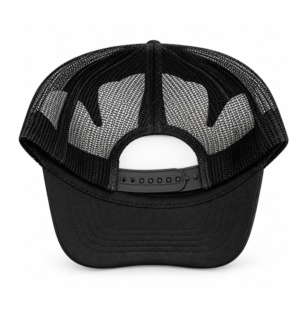 NEFF LOGO TRUCKER HAT BLACK