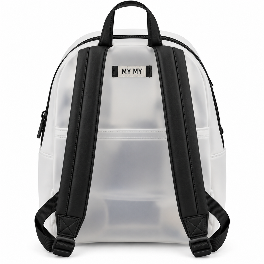 KAWAII GHOST MINI BACKPACK CLEAR MATTE